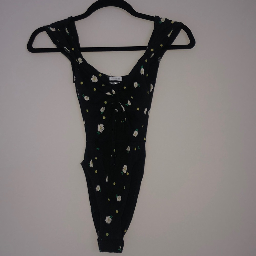 UO daisy cut out body suit
